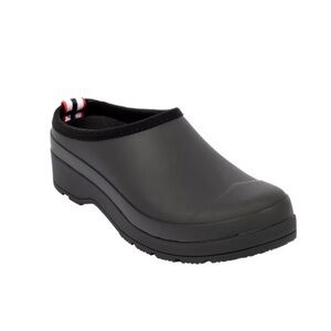 Hunter Original Play Clogs Women Size 6 Black Outdoor Rain Garden Chores